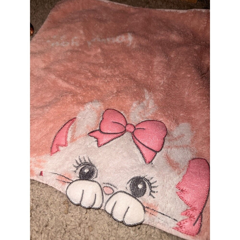 Disney Marie The Aristocats Wash Cloth Cotton Bath Found You Pink